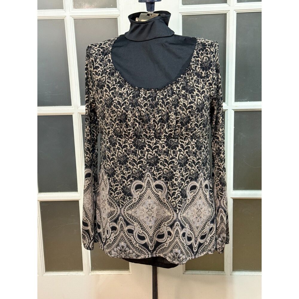 VTG Lizwear Whimsigoth Mesh Overlay Top Size M - Y2K Fairycore
